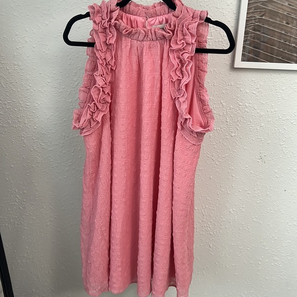 Aura Dresses Pink Aura Dress Poshmark